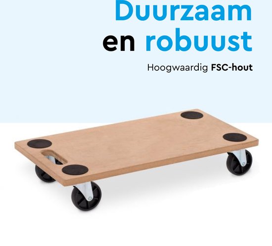 BRASQ Möbelroller - 200 KG - Mit Rollen - Transporthilfe - Möbelhund - Transportroller - Möbeltransporter - Möbelpacker
