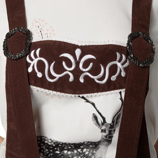 Dressforfun Lederhose Weißensee XXL - Faschingskostüm Kostüm Halloween Kostüm Karneval Kostüm Fasching Kostüm - 302804