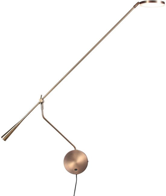 Steinhauer Exclusive – Wandleuchte – Soleil2 – Bronze – Kunststoff mit Metall – Nachttischlampe – LED – 4387BR