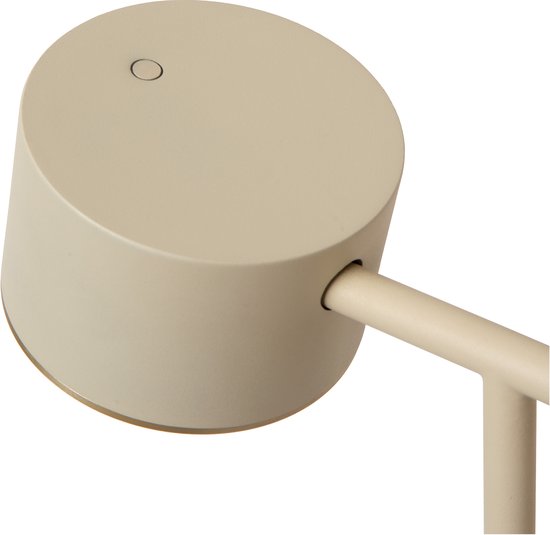 Lucide GIAN – Stehlampe – LED, dimmbar – 1×9 W, 2700 K – Taupe