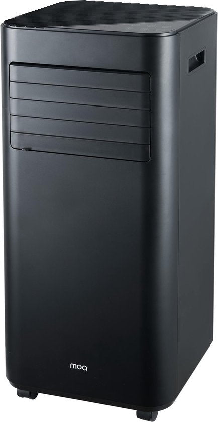 MOA - A010B - Klimagerät - 9000 BTU - mit Rädern - inkl. Fensterdichtungsset - Schwarz