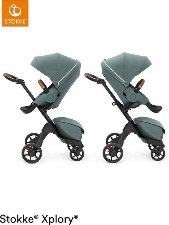 Stokke® Xplory® X Kinderwagen Cool Teal