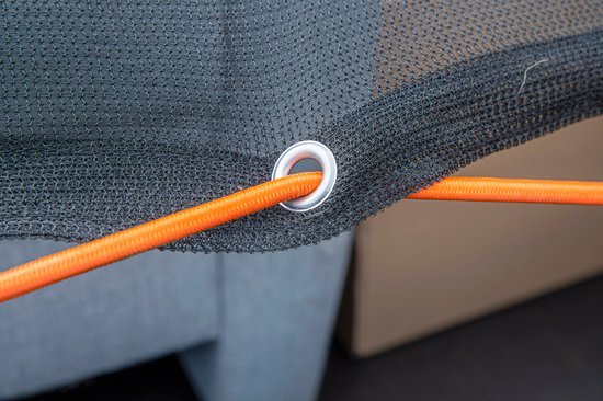 BLACK+DECKER Zurrgurt mit Retraktor - Zurrgurt 20 Meter - 6MM - Nylon - Orange