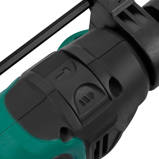 VONROC PRO Schlagbohrmaschine - 850W - Ø13mm - Metall-Schnellspannbohrfutter - Variable Drehzahl - 3m Gummikabel - Inkl. Tiefenanschlag und Zusatzhandgriff