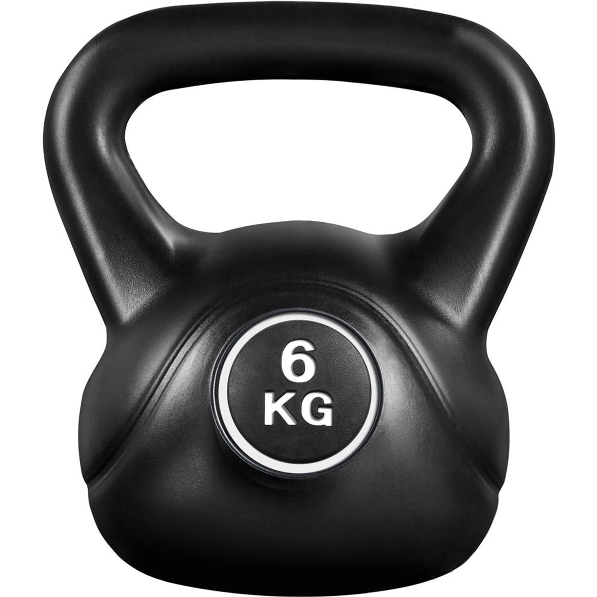 Yaheetech Kettlebell 6 kg – Schwarz – 22,5 × 19,5 × 26 cm