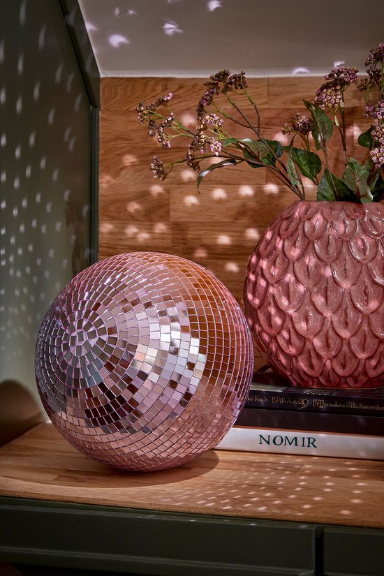 Weihnachts-Discokugel – Ø 30 cm – Lila