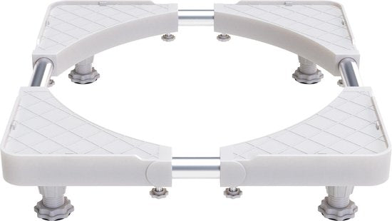 Noswo Waschmaschinenheber - Bis zu 300 KG - Verstellbares Multitool - Antivibrationsdämpfer - Auch für Geschirrspüler, Kühlschrank, Gefrierschrank und Trockner geeignet - 45/63 x 11/13 cm