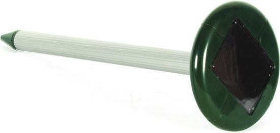 Perel mollenverdrijver - ultrasoon geluid - zonne-energie, Â¬Â± 800 mÂ²