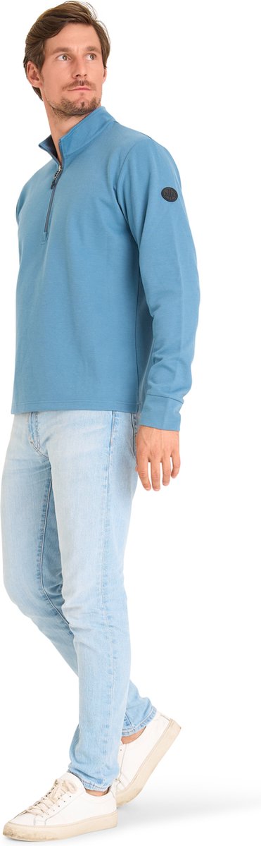 Mario Russo Piqué-Pullover – Herren – Baumwollmischung – Winterkomfort – M