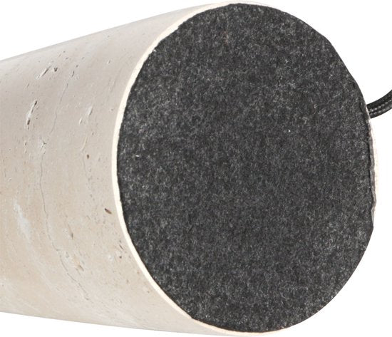 Anne Lighting - Tischleuchte - Travino - Creme - Stein - Ø 10cm - E27 - 4401CR