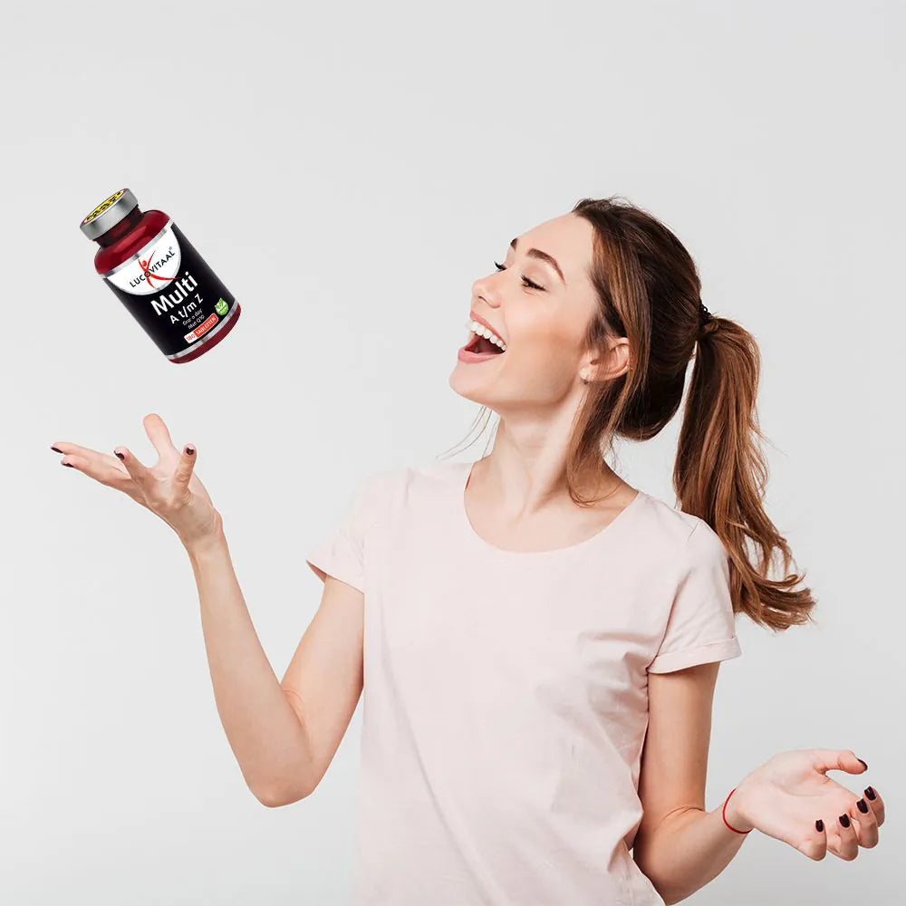 Lucovitaal Multi A-Z – 2 x 180 Tabletten – Für Männer und Frauen – Mit Magnesium, Kalzium und Vitamin C