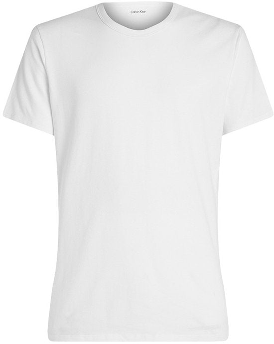 Calvin Klein Herren 3er-Pack T-Shirts mit Rundhalsausschnitt, weiß