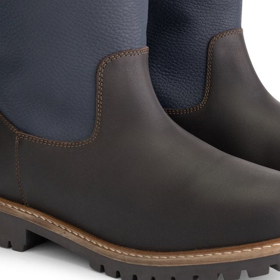 Travelin' Finnmark – Wasserdichter Herrenstiefel – Mit Wolle gefüttert – Dunkelbraun – Größe 48