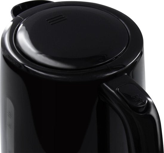 Tomado TWK1701B - Kunststoff-Wasserkocher - Schwarz - 1,7 Liter Fassungsvermögen - 2200 Watt - Wasserstandsanzeige