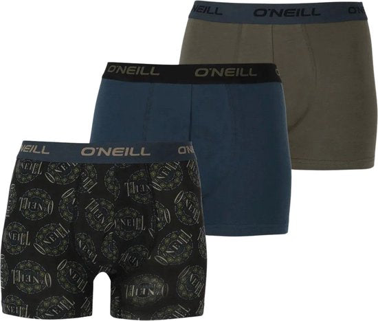 O'Neill Boxershorts Herren (3er-Pack) - Größe S