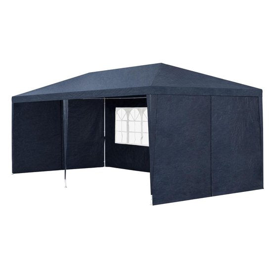Partyzelt mit Seitenwänden - 3x6 M - Terrassenzelt Partyzelt