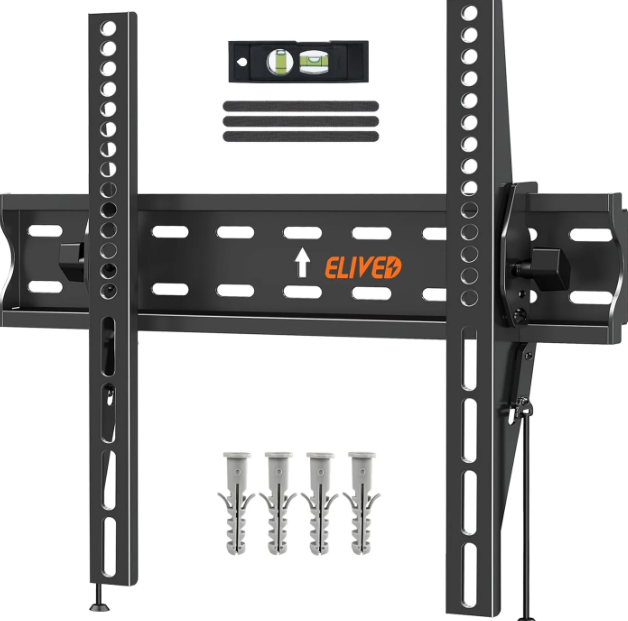 ELIVED Ultra Slim TV-Wandhalterung 26–60 Zoll – neigbar – bis zu 45 kg