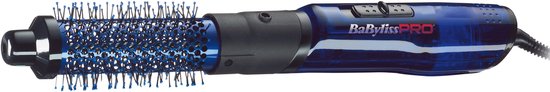 BaBylissPRO Föhnbürste – 34 mm – AirStyler – 700 W – 2 Geschwindigkeitsstufen – Lockenbürste – Blau