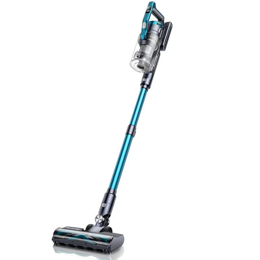 BuTure VC60 Kabelloser Stabstaubsauger 450 W – 38 kPa – 55 Min. – 3 Saugstufen – Blau
