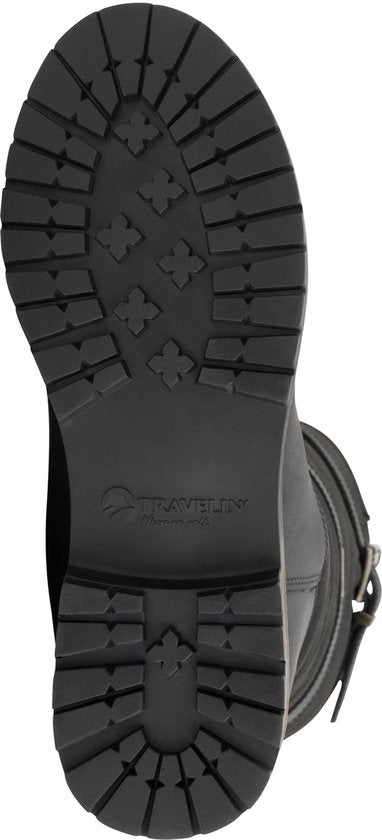 Travelin' Gronvik Damen – Outdoor-Stiefel – Mit Wolle gefüttert – Schwarz