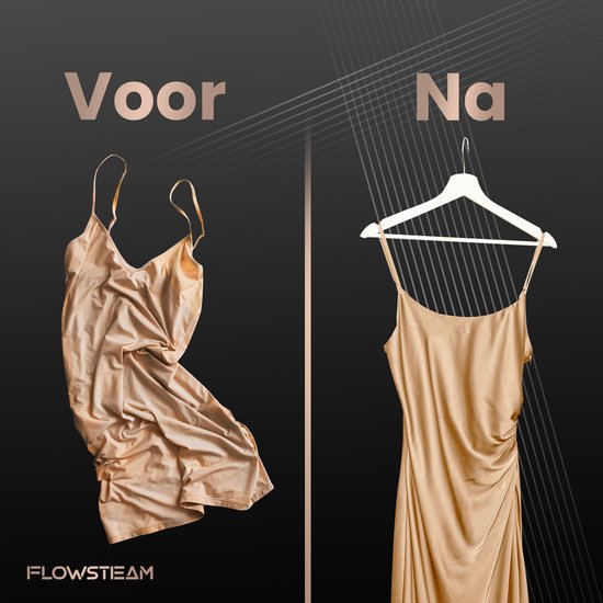 FLOWSTEAM® Luxury Clothes Steamer - Hand Steamer - Steamer Clothes - Snow White Edition