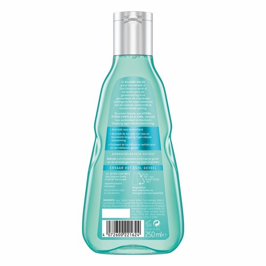 Guhl Anti-Schuppen-Shampoo – 4 x 250 ml – Vorteilspackung