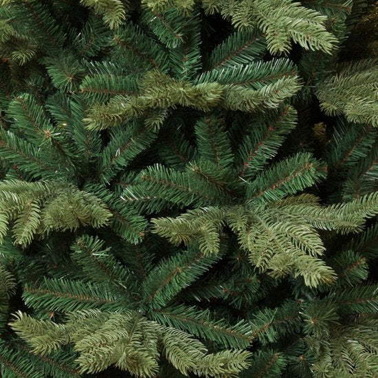 Triumph Tree Sherwood Deluxe – Weihnachtsbaum mit üppiger Optik und 1092 Zweigen – Weihnachtsdekoration für den Innenbereich – Kunstbaum, einfach aufzubauen – 155 x 112 cm – Grün