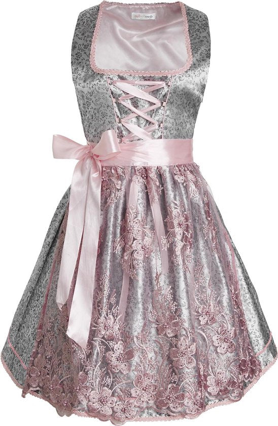 Dressforfun Mini-Dirndl Sonthofen Modell 2 XXL - Faschingskostüm Kostüm Halloween Kostüm Fasching Kostüm Karneval Party Kostüm - 304664