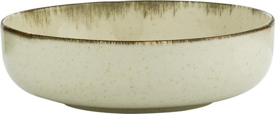 Zino Schalen - 6 Stück - 14 cm - Weiß/Grün