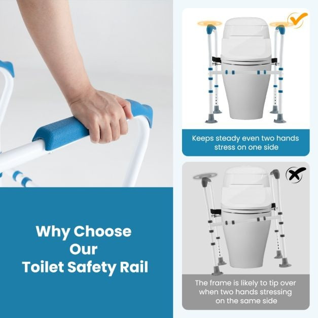 Coast Toilettenständer - Behindertengerecht - Anti-Rutsch