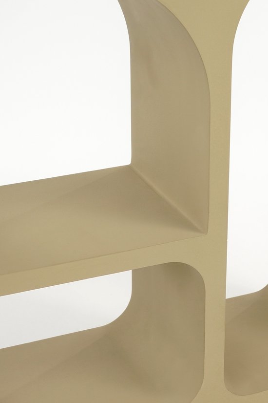 Mica Decorations Frati Wandschrank - L40 x B15 x H40 cm - MDF - FSC 100% - Taupe