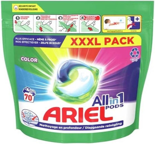 Ariel - All-in-1-Pods - Farbe - 70 Stück