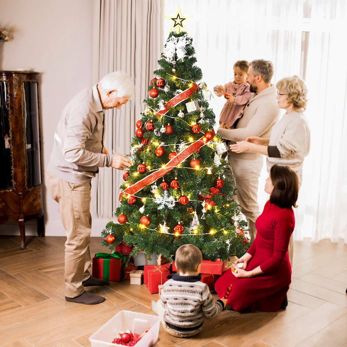 Weihnachtsbaum Küste 180cm - 650 Zweige - Ohne Beleuchtung