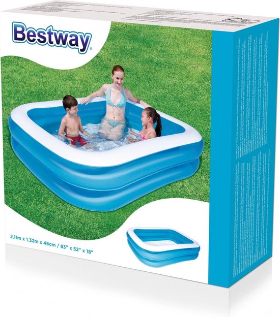 Bestway - Aufblasbarer Pool - 262x175x51 cm - 778L