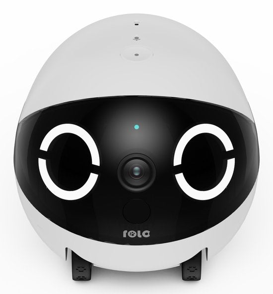 Enabot ROLA Mini – Intelligenter Roboter für Haustiere – 2304×1296-Kamera – 5000-mAh-Akku