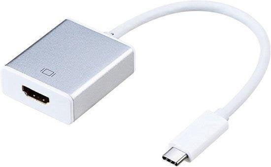 GarpexÂ® USB C zu HDMI Kabel - USB 3.1 Typ C zu HDMI Adapter - 4K Ultra HD - Silber Grau