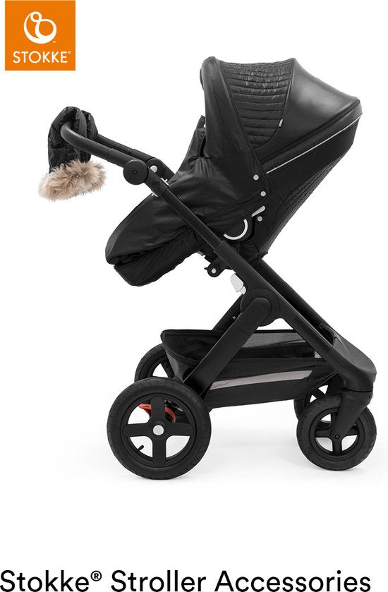 Stokke® Kinderwagen-Fäustlinge – Onyx Schwarz
