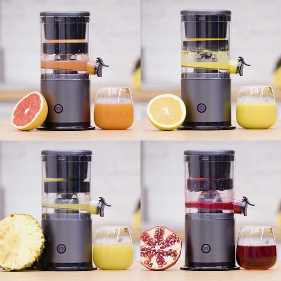 Livington JuiceBoost – tragbarer, batteriebetriebener Entsafter – 250-ml-Auffangbehälter – kabellos – kleiner Entsafter – Entsafter für unterwegs – Slow Juicer für Obst und Gemüse – Fruchtsaft