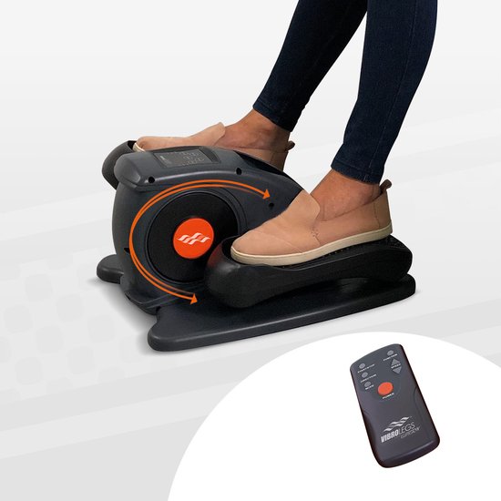 Mediashop VibroLegs Elliptical – Mini-Heimtrainer – motorisierter Ellipsentrainer für mehr Bewegung im Sitzen – Pedaltrainer für das Homeoffice und die Freizeit