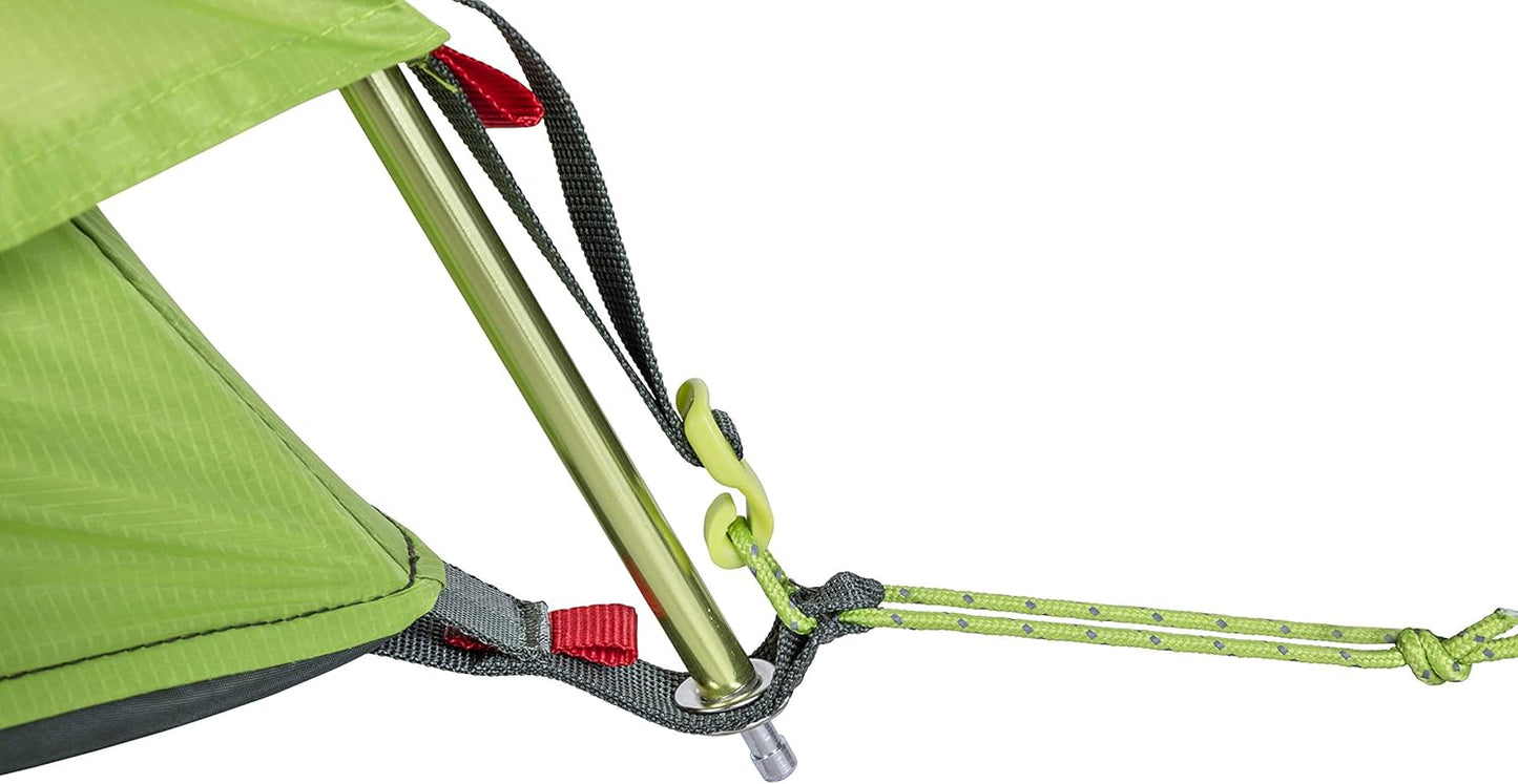 Marmot Crane Creek 2-Personen-Kuppelzelt – Macaw Green/Crocodile – 210 x 140 x 110 cm
