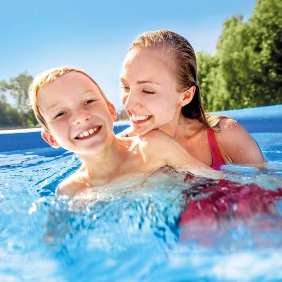 Intex Easy Set Aufblasbares Schwimmbecken-Set – Ø 305 x 76 cm mit Filterpumpe