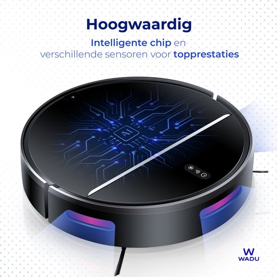 Staubsaugerroboter mit Wischfunktion - Mit Ladestation - Für Haustiere geeignet - Wischroboter