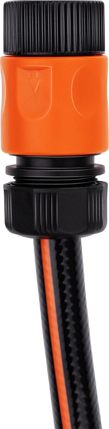 BLACK+DECKER Wasserhahn 3/4" - ⌀ 19 CM - Kupplungsstück - Kunststoff - Schwarz