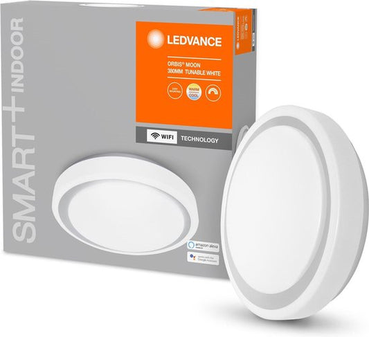 Ledvance Smart Plafondlamp - Wifi - LED - 24W - Orbis Moon 38cm