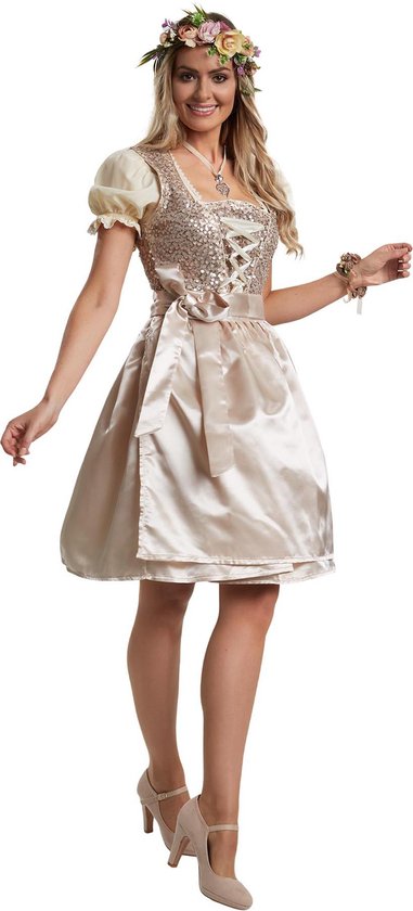 Dressforfun Faschingskostüm Mini-Dirndl Burgau Modell 2 – Damen – Größe XXL