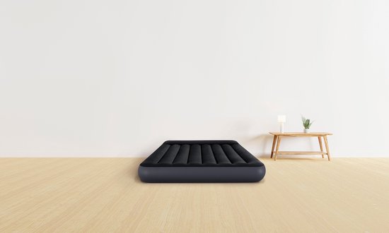 Intex Pillow Rest Classic Luftmatratze mit integrierter Pumpe – 191 x 137 x 25 cm