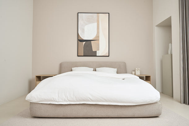 Sjumo Silky Smooth Bettbezug - Fresh White - 140 x 220 cm