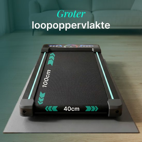 Dreaver Climb – 2-in-1-Laufband, zusammenklappbar, 6 km/h – inklusive App und Zubehör – Laufband – Treadmill – Walking-Band – Walking Pad – für zu Hause
