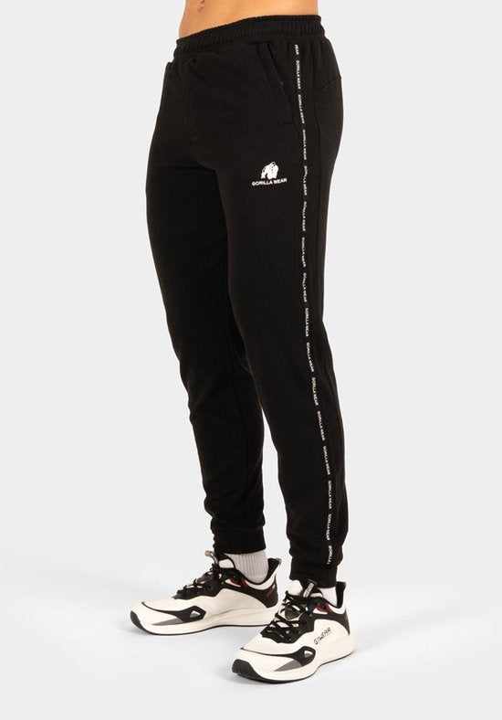 Gorilla Wear Harvey Trainingshosen - Schwarz - 4XL