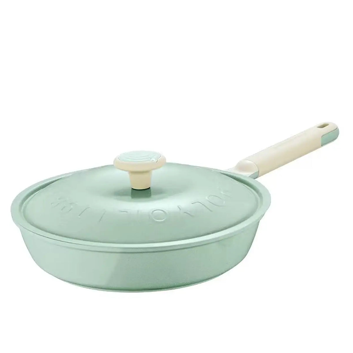 COOKER KING Bratpfanne – 24 cm – keramische Titan-Antihaftbeschichtung